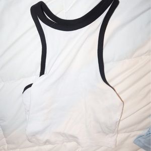 cute simple cropped tank